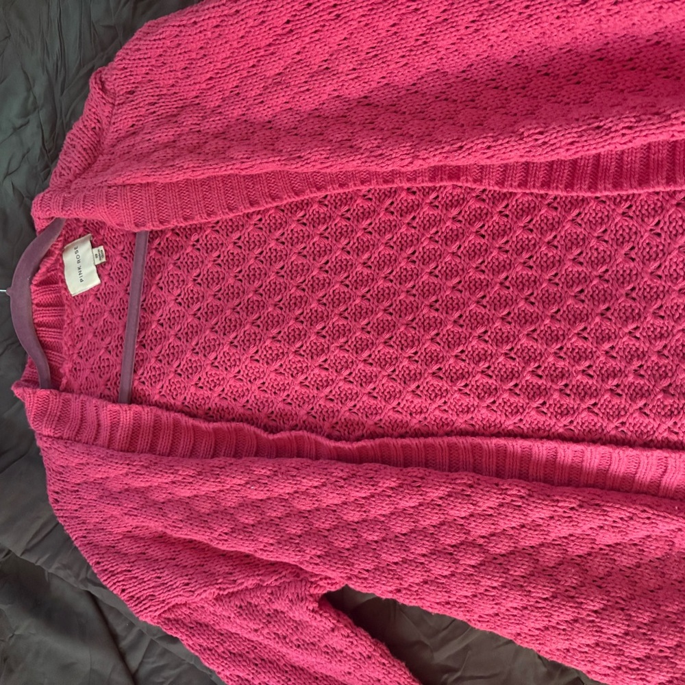 Pink Cardigan